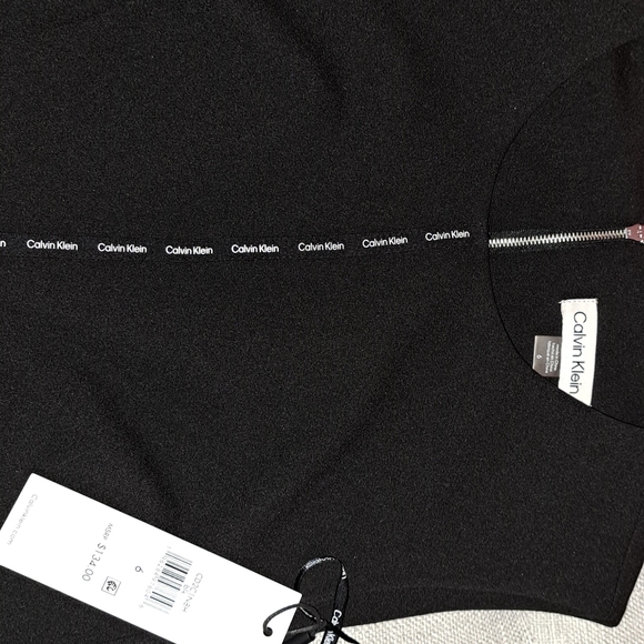 Calvin Klein Black Long Dress - Picture 5 of 5